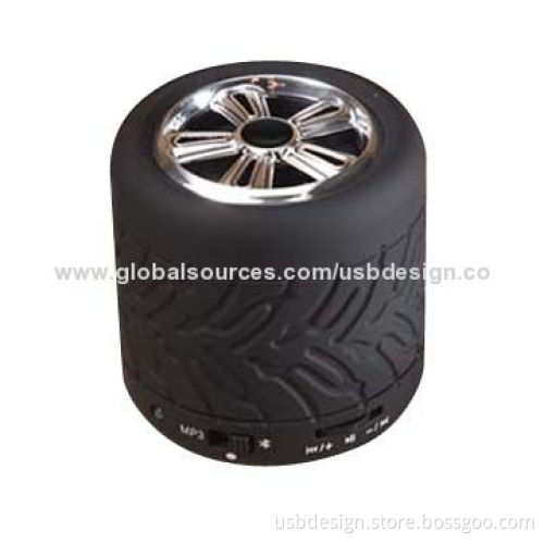 Super Bass Bluetooth Tire Speakers for Computer and Mobile Phone